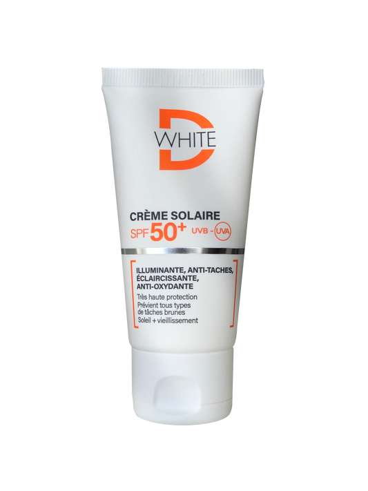 D WHITE SOLAR | CRÈME SOLAIRE INVISIBLE SPF50+ 50ML