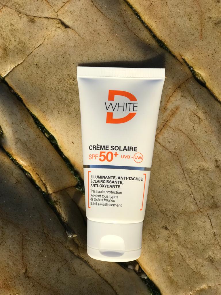 D WHITE SOLAR | CRÈME SOLAIRE INVISIBLE SPF50+ 50ML